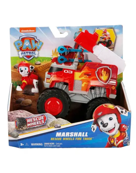 45285 SUN-SPM-FİGÜR SET PAW PATROL KURTARMA ARACI MARSHALL