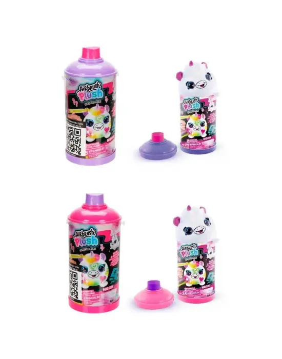 45521 SUN-CNL-HOBİ SET AIRBRUSH PLUSH MYSTERY MINI PLUSH NEON SERIES 2