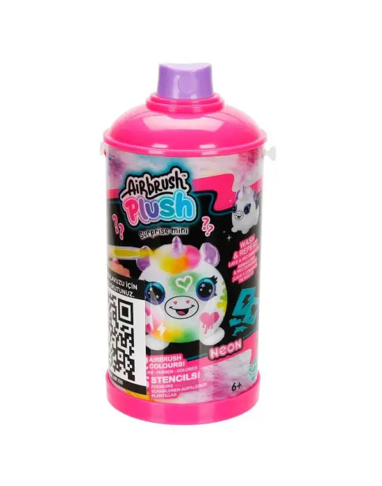 45521 SUN-CNL-HOBİ SET AIRBRUSH PLUSH MYSTERY MINI PLUSH NEON SERIES 2