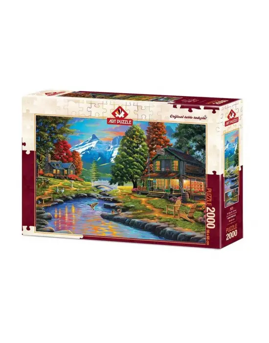 4575 Art Puzzle İki Yaka Bir Orman 2000 parça Puzzle / +15 yaş