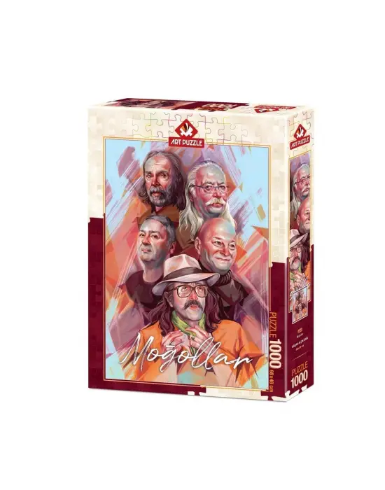 4585 Art Puzzle Moğollar 1000 Parça Puzzle