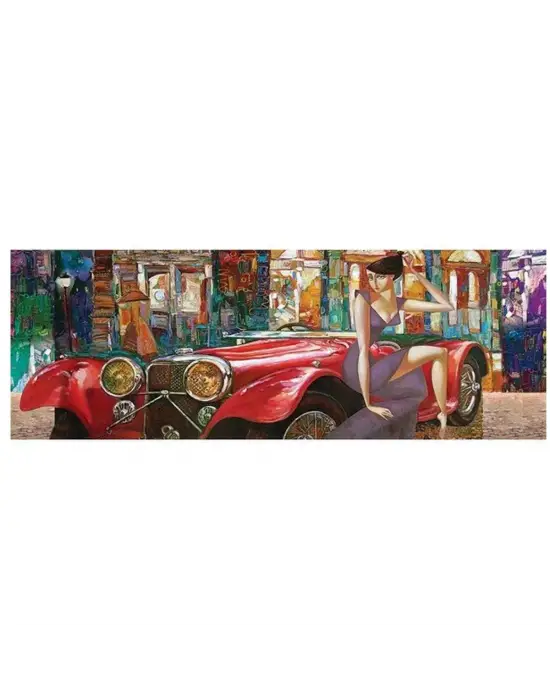4647 Art Puzzle Akşama Davet 1000 Parça Panorama Puzzle