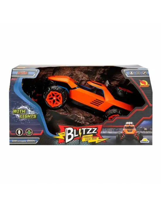 4678 1:14 Suncon Blitzz USB Şarjlı Işıklı Uzaktan Kumandalı Araba 32 cm