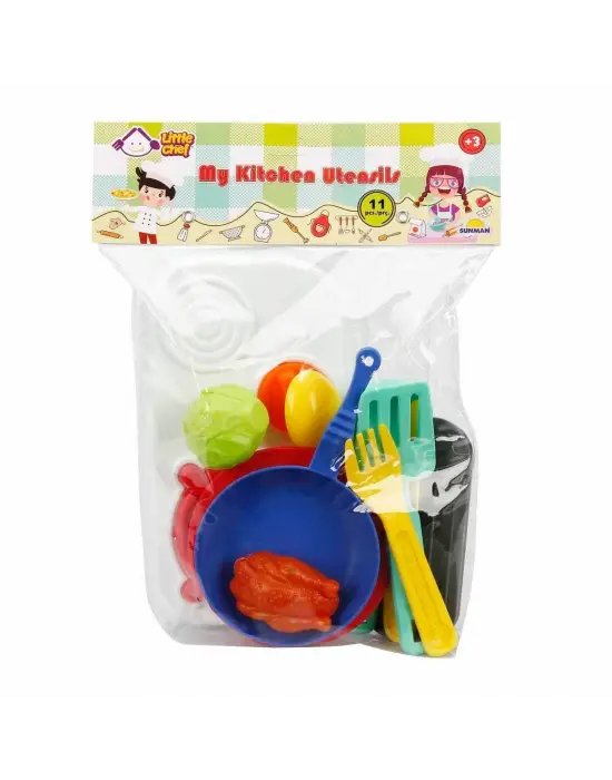 4683 Mutfak Gereçleri 11 Parça -Sunman