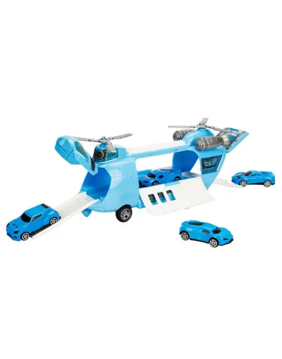 4782 SUN-RYL-MXX-GARAJ SET POLİS AMBULANS ASKER TAŞIYICI HELİKOPTER ARB 3R