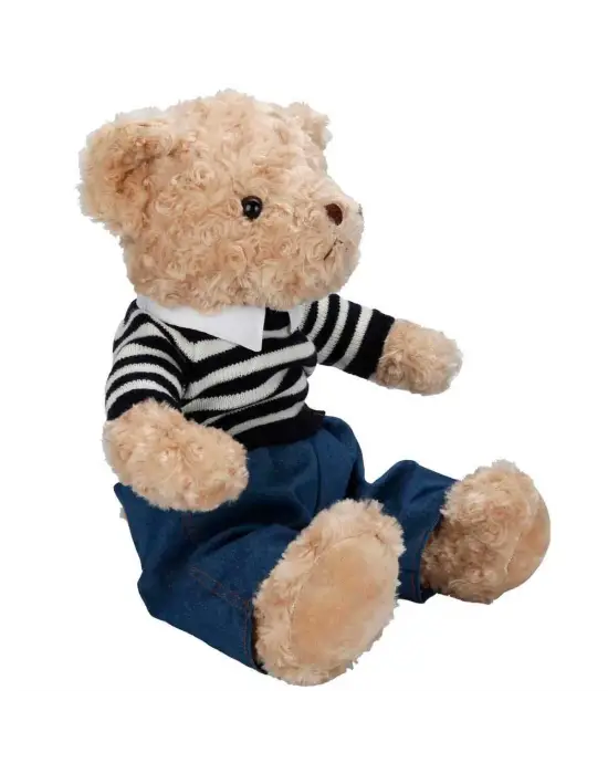 4807 Kıyafetli Peluş Ayı Teddy Bear 37 cm -Sunman