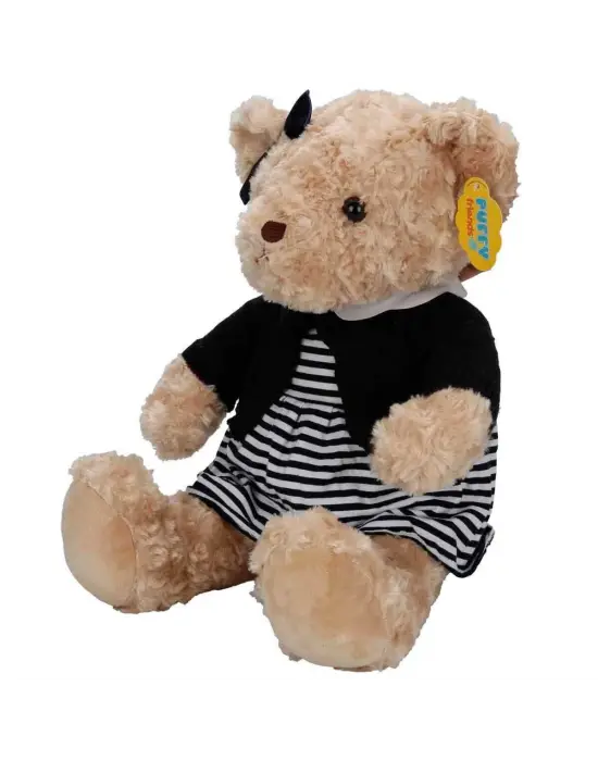 4807 Kıyafetli Peluş Ayı Teddy Bear 37 cm -Sunman
