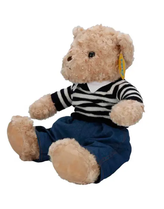 4807 Kıyafetli Peluş Ayı Teddy Bear 37 cm -Sunman