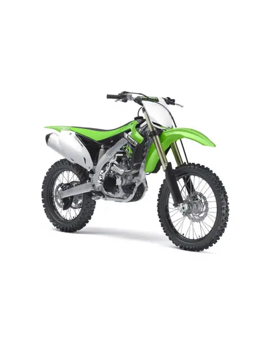 Omarı Yeşil Renkli Güçlü Motor Kawasaki KX450