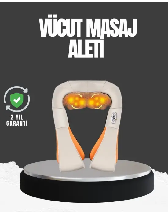 4d Yoğurma Teknolojili Masaj Cihazı-boyun Omuz İçin Uygun