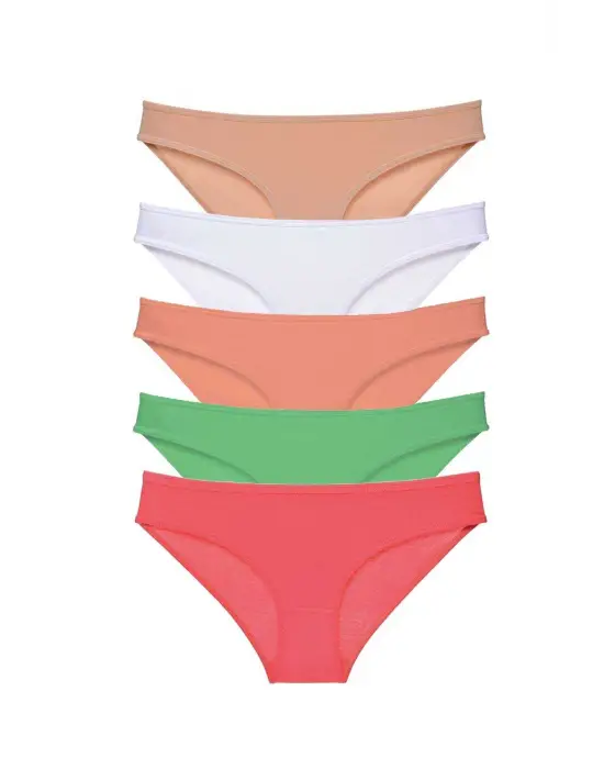 Tarz Süper Eko Likralı Kadın Slip Seti