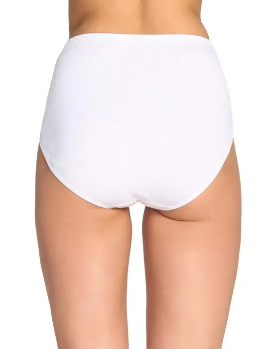 5 Adet Tutku Kadın Yüksek Bel   Kalın Lastik Külot S13