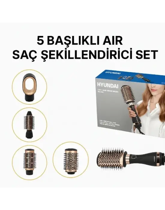 5 Başlıklı Air Saç Şekillendirici Set