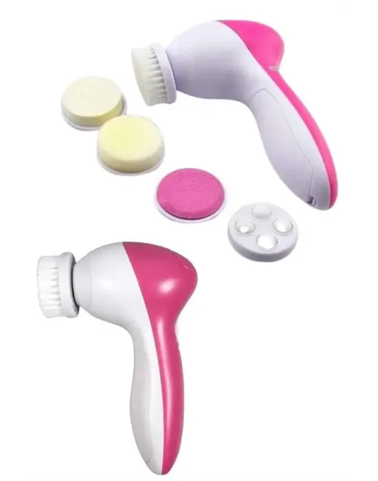 5 Başlıklı Cilt Temizleme Cihazı Ultra Kaliteli Yumuşak Kırşıklık Karşıtı