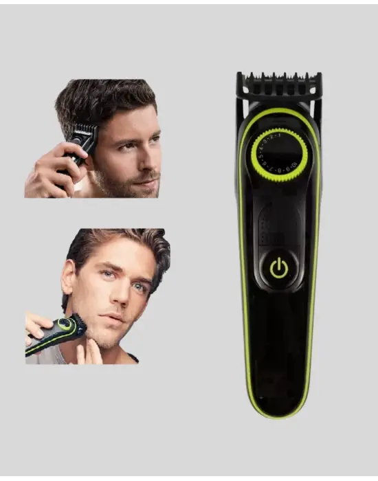 5 Başlıklı Çok Fonksiyonlu Saç Kesme Ve Sakal Düzeltme Makinesi Erkek Bakım Aleti