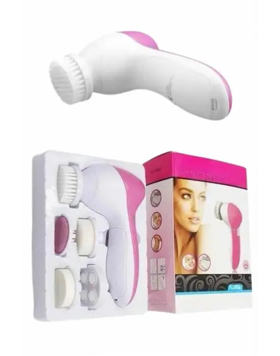 5 Başlıklı Titreşimli Cilt Temizleme Seti Canlandırıcı Ve Onarıcı