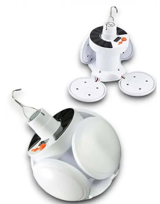 5 Kanatlı Solar Lamba