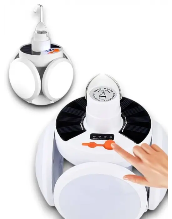 5 Kanatlı Solar Lamba