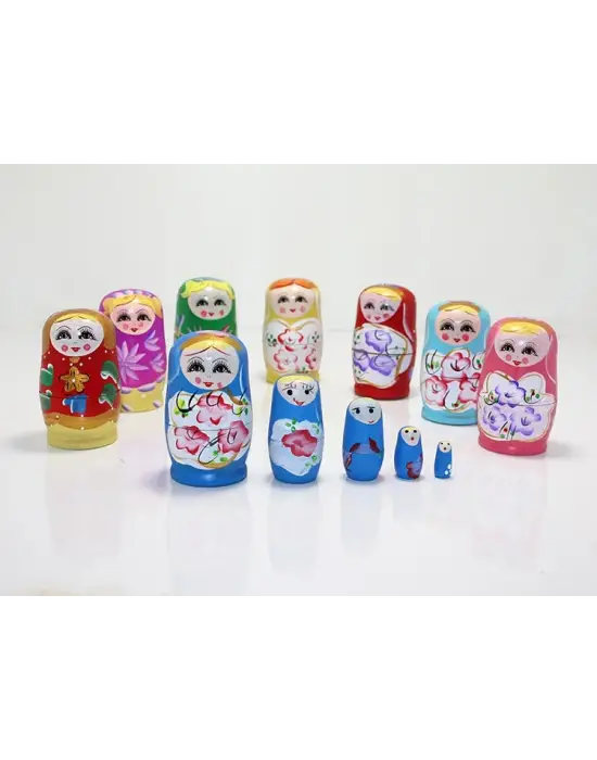 5li Ahşap Matruşka