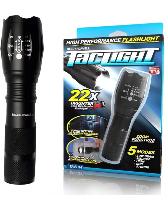 Omarı 5 Mod Pilli Led Mini El Feneri