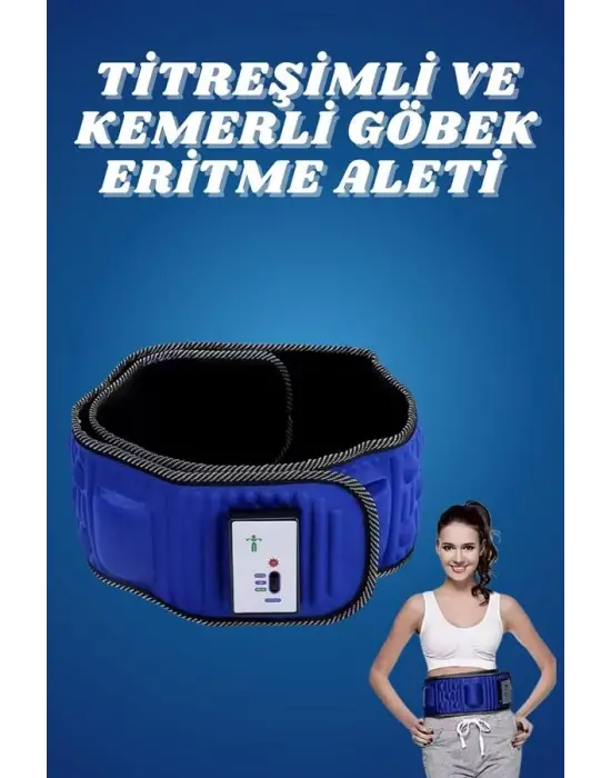 5 Motorlu Titreşimli Masaj Aleti Göbek Kemeri Selülit Cihazı Eritme Zayıflama