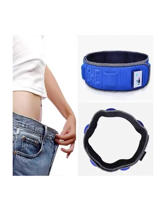 5 Motorlu Titreşimli Masaj Aleti Göbek Kemeri Selülit Cihazı Eritme Zayıflama