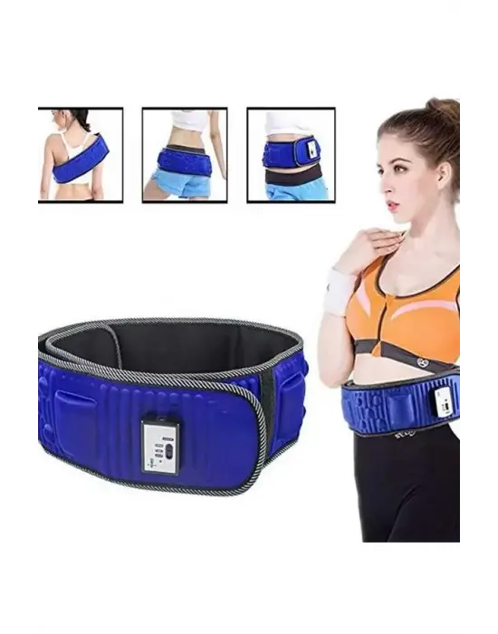 5 Motorlu Titreşimli Masaj Aleti Göbek Kemeri Selülit Cihazı Eritme Zayıflama