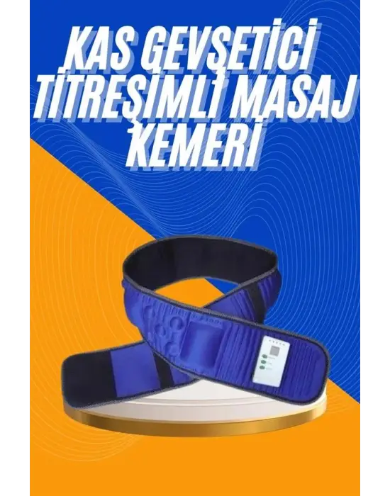 5 Motorlu Titreşimli Masaj Aleti Masaj Kemeri Göbek Bel İnceltmeye Uygun
