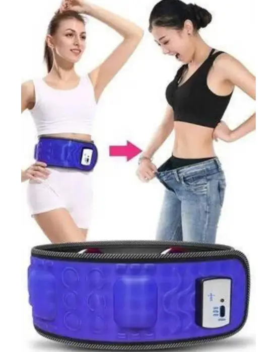 5 Motorlu Titreşimli Masaj Aleti Masaj Kemeri Göbek Bel İnceltmeye Uygun