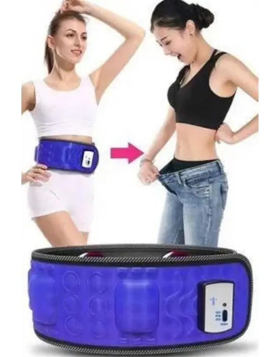 5 Motorlu Titreşimli Masaj Aleti Masaj Kemeri Göbek Bel İnceltmeye Uygun