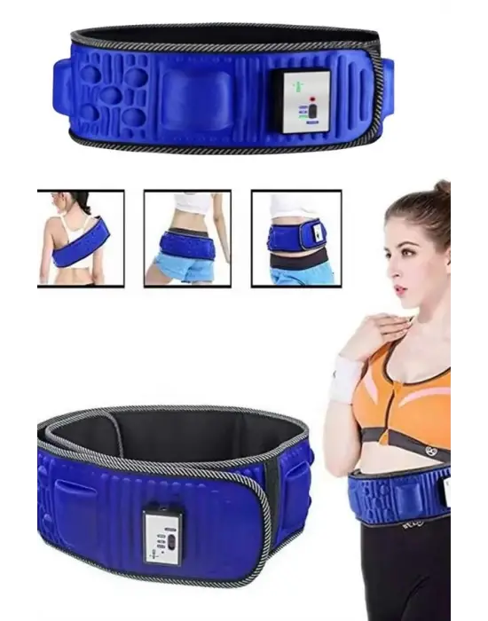 5 Motorlu Titreşimli Masaj Aleti Masaj Kemeri Göbek Bel İnceltmeye Uygun