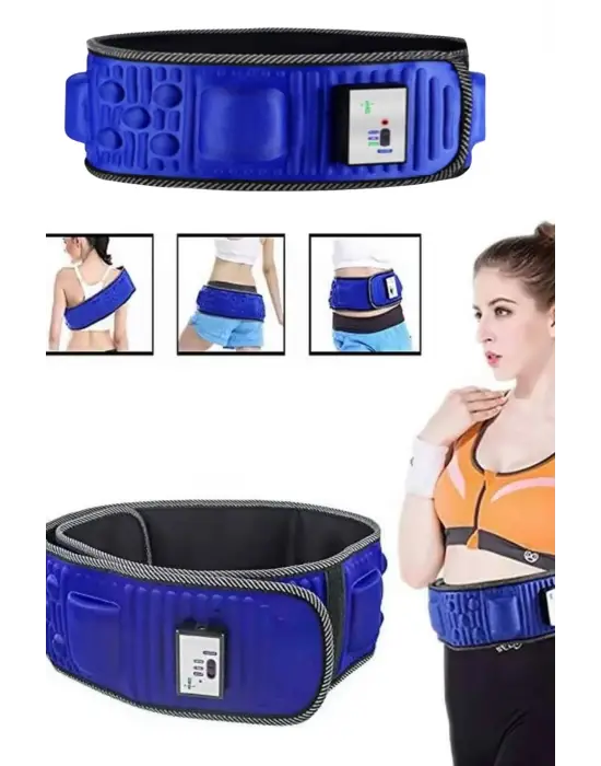 5 Motorlu Titreşimli Masaj Aleti Masaj Kemeri Göbek Bel İnceltmeye Uygun