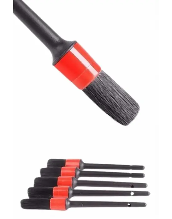 5 Parça Araç İçi Temizlik Fırçası Araç İçi-dışı Temizleme Fırça Seti