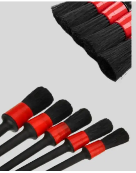 5 Parça Detay Temizlik Fırçası Seti Jant Motor Havalandırma İç Dış Temizlik