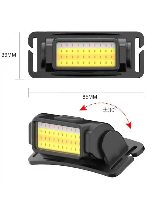 50 Cob Led Kafa Lambası  Wt-650