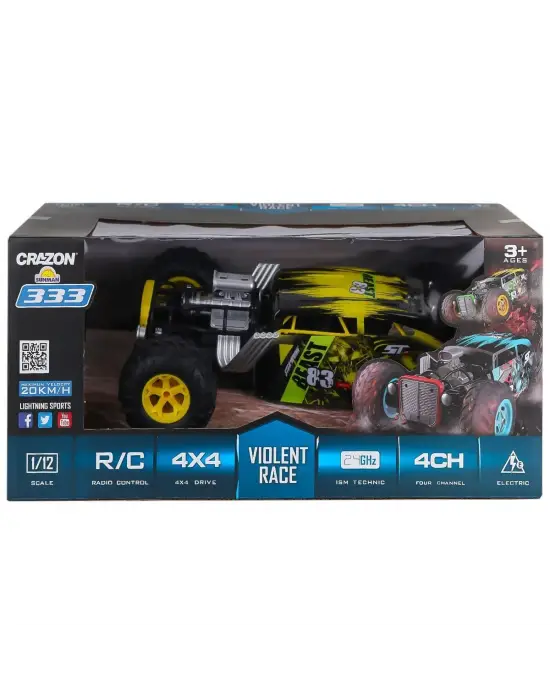 5014 Kumandalı 4x4 Crazon Arazi Aracı 1:12 -Sunman