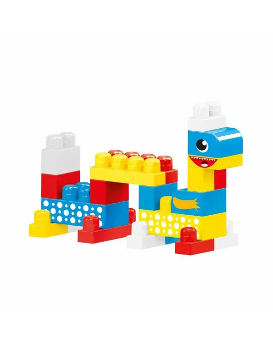 5020 OYUNCAK BASKILI TORBADA BÜYÜK BLOKLAR 100 PARÇA