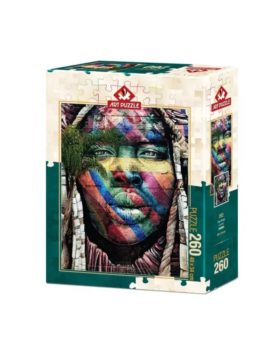 5021 Art Puzzle Grafitti Sao Paulo 260 Parça Puzzle