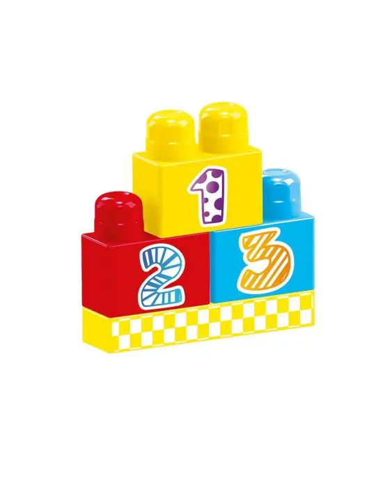 5025 OYUNCAK YOL VE BLOK SET 50 PARÇA