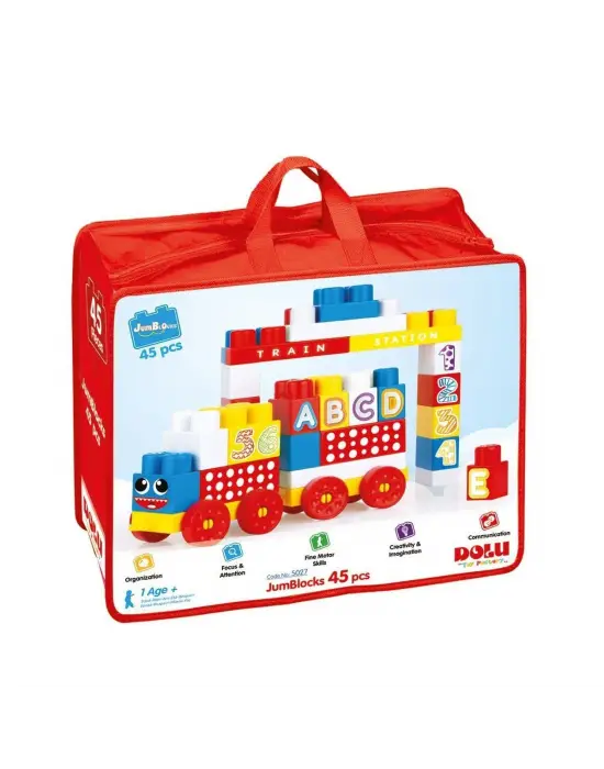 5027 OYUNCAK ÇANTALI MEGA BLOK 45 LI