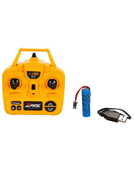 5083 SUN-RST-RC İŞ MAKİNESİ 1 18 DAMPERLİ KAMYON FF IŞIKLI 9CH 3 7V USB 2 4GHZ
