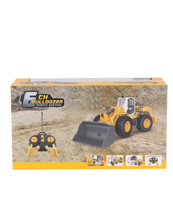 5088 SUN-1:24 IŞIKLI USB ŞARJZLI UZAKTAN KUMANDALI BULDOZER