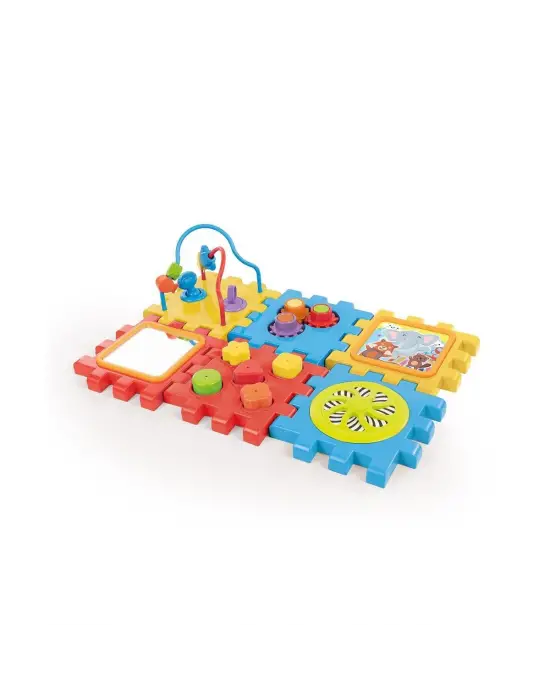 Omarı Renkli Eğitici Küp ve Puzzle Seti