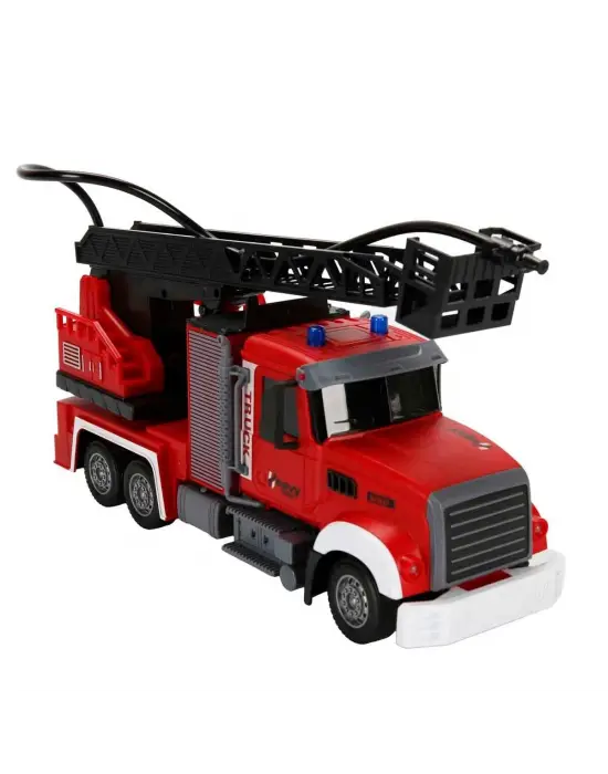 5092 SUN-RST-RC KAMYON 1 12 İTFAİYE FF SES IŞIK 3 7V USB 2 4 GHZ