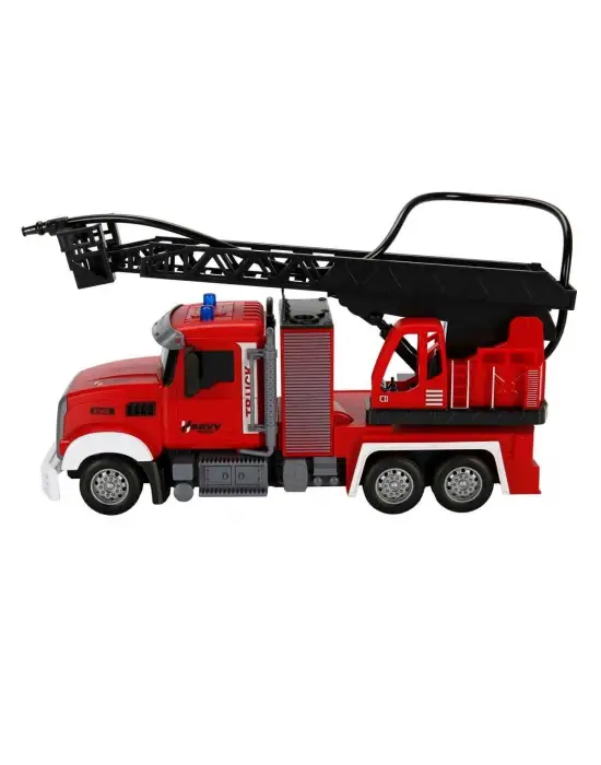 5092 SUN-RST-RC KAMYON 1 12 İTFAİYE FF SES IŞIK 3 7V USB 2 4 GHZ