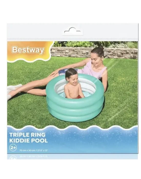 Omarı Havuzda Keyif Dolu 3 Bölmeli 70 cm Mavi Şezlong