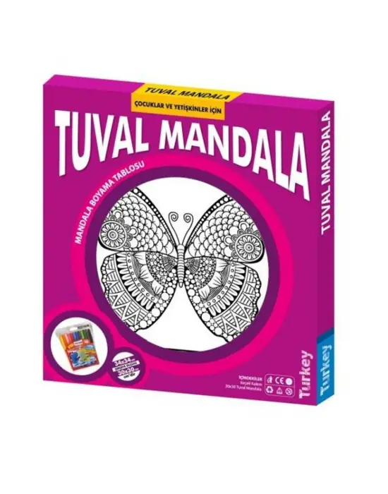 5117 Kumtoys Tuval Mandala