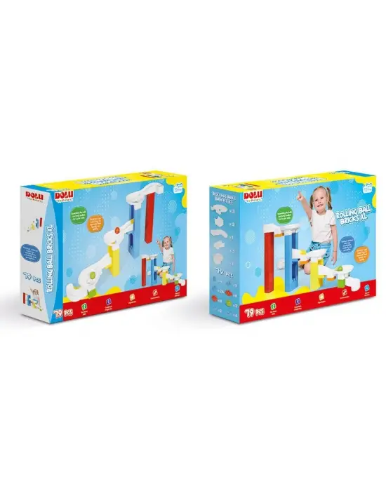 5164 Eğitici Top Yuvarlama Blokları XL -Dolu Oyuncak