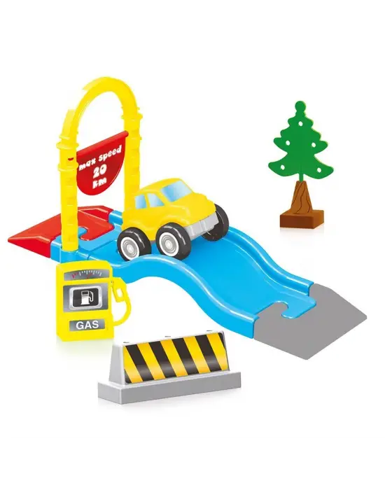 5235 OYUNCAK YOL VE BLOK SET 50 PARÇA