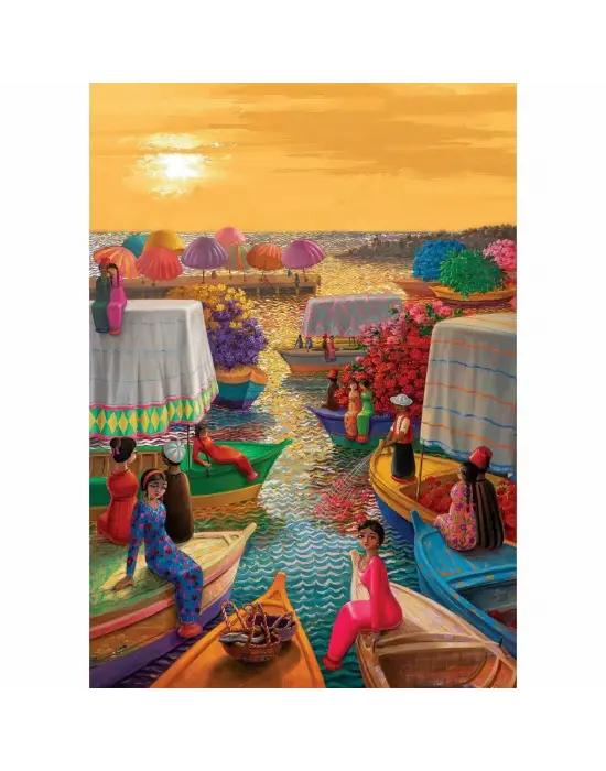 5238 Çiçek Limanı 1000 Parça - Art Puzzle